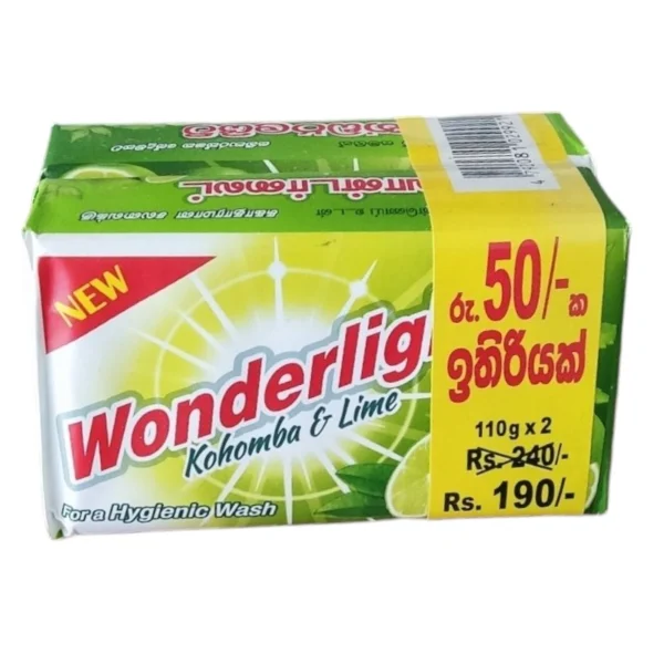 Wonderlight Kohomba & Lime Soap Double Pack - Image 2