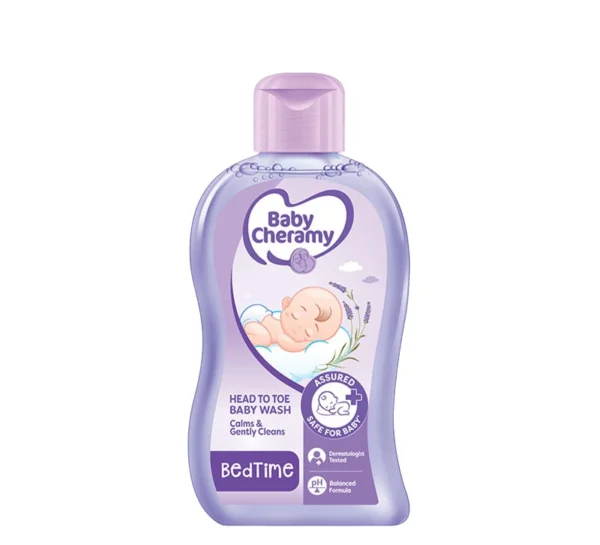 Baby Cheramy Bed Time Head To Toe Baby Wash – 200ml