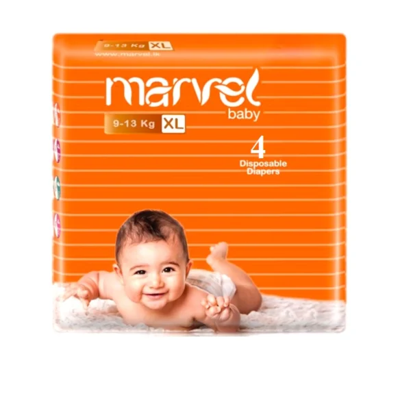 Marvel Diapers XL 4pc