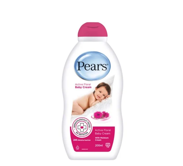 Pears Active Floral Baby Cream – 200ml