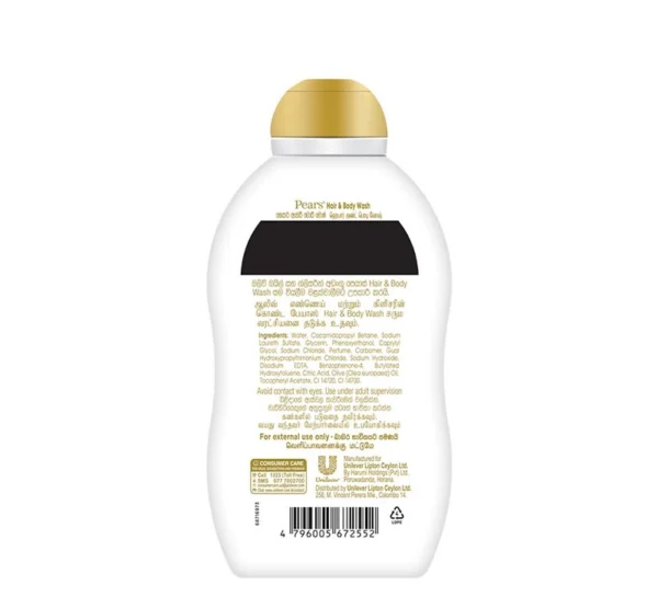 Pears Hair & Body Wash – 100ml - Image 2