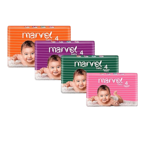 Marvel Diapers 4pcs