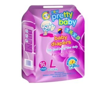 Pretty Baby Diapers – Large 16pcs