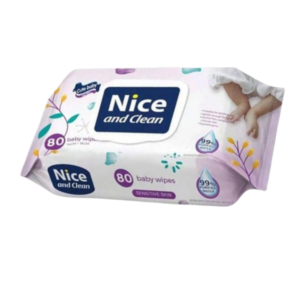 Nice & Clean Wet Tissue 80pcs - Image 2