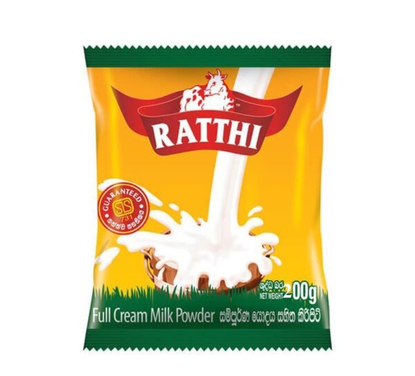 Ratthi Full Cream Milk Powder 200g