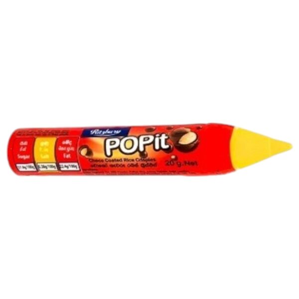 Ritzbury Popit Choco Coated Rice Crispier 20G