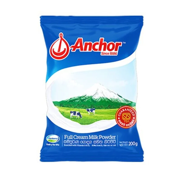 Anchor Full Cream Milk Powder 200g